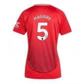 Maillot de football Réplique Manchester United Harry Maguire #5 Domicile Femme 2024-25 Manche Courte