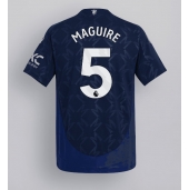 Maillot de football Réplique Manchester United Harry Maguire #5 Extérieur 2024-25 Manche Courte