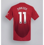 Maillot de football Réplique Manchester United Joshua Zirkzee #11 Domicile 2024-25 Manche Courte