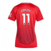 Maillot de football Réplique Manchester United Joshua Zirkzee #11 Domicile Femme 2024-25 Manche Courte