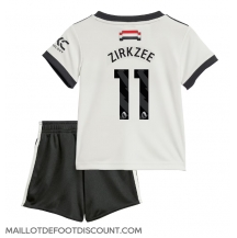 Maillot de football Réplique Manchester United Joshua Zirkzee #11 Troisième Enfant 2024-25 Manche Courte (+ Pantalon court)