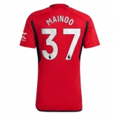 Maillot de football Réplique Manchester United Kobbie Mainoo #37 Domicile 2023-24 Manche Courte