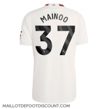 Maillot de football Réplique Manchester United Kobbie Mainoo #37 Troisième 2023-24 Manche Courte