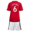 Maillot de football Réplique Manchester United Lisandro Martinez #6 Domicile Enfant 2023-24 Manche Courte (+ Pantalon court)