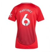 Maillot de football Réplique Manchester United Lisandro Martinez #6 Domicile Femme 2024-25 Manche Courte