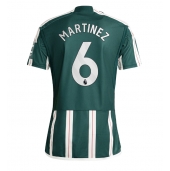 Maillot de football Réplique Manchester United Lisandro Martinez #6 Extérieur 2023-24 Manche Courte