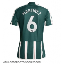 Maillot de football Réplique Manchester United Lisandro Martinez #6 Extérieur 2023-24 Manche Courte