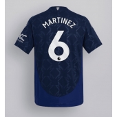 Maillot de football Réplique Manchester United Lisandro Martinez #6 Extérieur 2024-25 Manche Courte