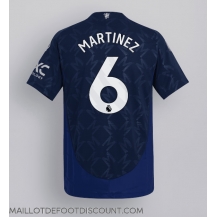 Maillot de football Réplique Manchester United Lisandro Martinez #6 Extérieur 2024-25 Manche Courte