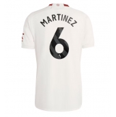 Maillot de football Réplique Manchester United Lisandro Martinez #6 Troisième 2023-24 Manche Courte