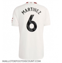 Maillot de football Réplique Manchester United Lisandro Martinez #6 Troisième 2023-24 Manche Courte