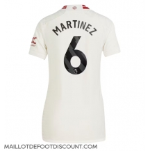 Maillot de football Réplique Manchester United Lisandro Martinez #6 Troisième Femme 2023-24 Manche Courte