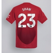 Maillot de football Réplique Manchester United Luke Shaw #23 Domicile 2024-25 Manche Courte