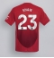 Maillot de football Réplique Manchester United Luke Shaw #23 Domicile 2024-25 Manche Courte