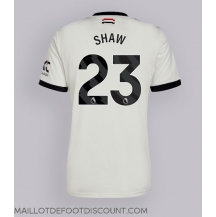 Maillot de football Réplique Manchester United Luke Shaw #23 Troisième 2024-25 Manche Courte