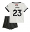 Maillot de football Réplique Manchester United Luke Shaw #23 Troisième Enfant 2024-25 Manche Courte (+ Pantalon court)