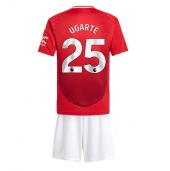 Maillot de football Réplique Manchester United Manuel Ugarte #25 Domicile Enfant 2024-25 Manche Courte (+ Pantalon court)