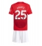 Maillot de football Réplique Manchester United Manuel Ugarte #25 Domicile Enfant 2024-25 Manche Courte (+ Pantalon court)