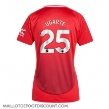 Maillot de football Réplique Manchester United Manuel Ugarte #25 Domicile Femme 2024-25 Manche Courte