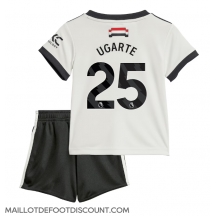 Maillot de football Réplique Manchester United Manuel Ugarte #25 Troisième Enfant 2024-25 Manche Courte (+ Pantalon court)