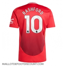 Maillot de football Réplique Manchester United Marcus Rashford #10 Domicile 2024-25 Manche Courte