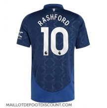 Maillot de football Réplique Manchester United Marcus Rashford #10 Extérieur 2024-25 Manche Courte