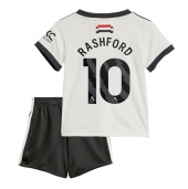 Maillot de football Réplique Manchester United Marcus Rashford #10 Troisième Enfant 2024-25 Manche Courte (+ Pantalon court)