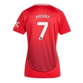 Maillot de football Réplique Manchester United Mason Mount #7 Domicile Femme 2024-25 Manche Courte