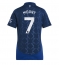 Maillot de football Réplique Manchester United Mason Mount #7 Extérieur Femme 2024-25 Manche Courte