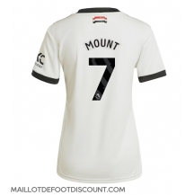 Maillot de football Réplique Manchester United Mason Mount #7 Troisième Femme 2024-25 Manche Courte