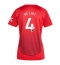 Maillot de football Réplique Manchester United Matthijs de Ligt #4 Domicile Femme 2024-25 Manche Courte