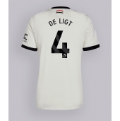 Maillot de football Réplique Manchester United Matthijs de Ligt #4 Troisième 2024-25 Manche Courte