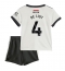 Maillot de football Réplique Manchester United Matthijs de Ligt #4 Troisième Enfant 2024-25 Manche Courte (+ Pantalon court)