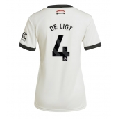 Maillot de football Réplique Manchester United Matthijs de Ligt #4 Troisième Femme 2024-25 Manche Courte