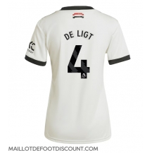 Maillot de football Réplique Manchester United Matthijs de Ligt #4 Troisième Femme 2024-25 Manche Courte