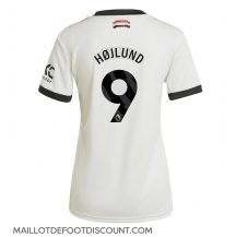 Maillot de football Réplique Manchester United Rasmus Hojlund #9 Troisième Femme 2024-25 Manche Courte