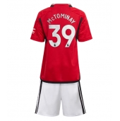 Maillot de football Réplique Manchester United Scott McTominay #39 Domicile Enfant 2023-24 Manche Courte (+ Pantalon court)