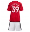 Maillot de football Réplique Manchester United Scott McTominay #39 Domicile Enfant 2023-24 Manche Courte (+ Pantalon court)