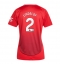 Maillot de football Réplique Manchester United Victor Lindelof #2 Domicile Femme 2024-25 Manche Courte