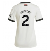 Maillot de football Réplique Manchester United Victor Lindelof #2 Troisième Femme 2024-25 Manche Courte