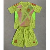 Maillot de football Réplique Mexique Gardien de but Domicile Enfant Copa America 2024 Manche Courte (+ Pantalon court)