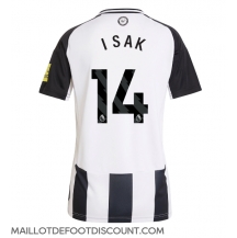 Maillot de football Réplique Newcastle United Alexander Isak #14 Domicile Femme 2024-25 Manche Courte