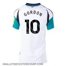 Maillot de football Réplique Newcastle United Anthony Gordon #10 Extérieur Femme 2024-25 Manche Courte