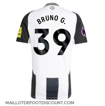 Maillot de football Réplique Newcastle United Bruno Guimaraes #39 Domicile 2024-25 Manche Courte