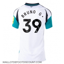 Maillot de football Réplique Newcastle United Bruno Guimaraes #39 Extérieur Femme 2024-25 Manche Courte