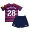 Maillot de football Réplique Newcastle United Joe Willock #28 Extérieur Enfant 2024-25 Manche Courte (+ Pantalon court)