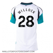 Maillot de football Réplique Newcastle United Joe Willock #28 Extérieur Femme 2024-25 Manche Courte