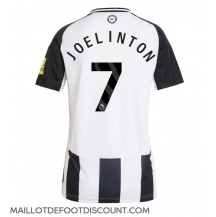 Maillot de football Réplique Newcastle United Joelinton #7 Domicile Femme 2024-25 Manche Courte