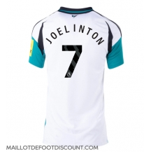 Maillot de football Réplique Newcastle United Joelinton #7 Extérieur Femme 2024-25 Manche Courte