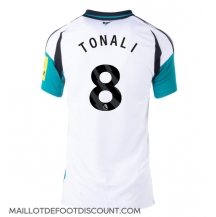 Maillot de football Réplique Newcastle United Sandro Tonali #8 Extérieur Femme 2024-25 Manche Courte